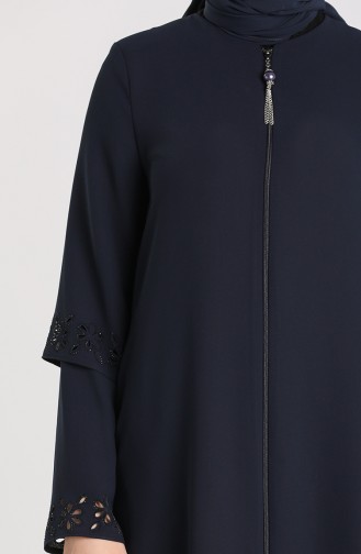 Abayas Bleu Marine 1577-05