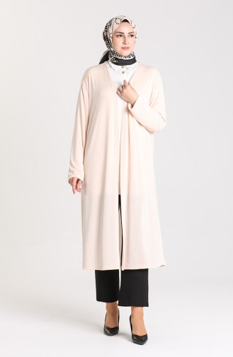 Düz Mevsimlik Hırka 8146A-01 Bej