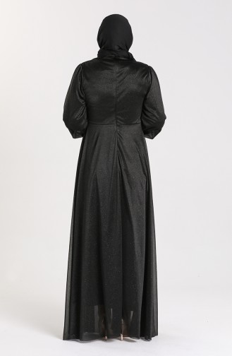 Habillé Hijab Noir 1022-02