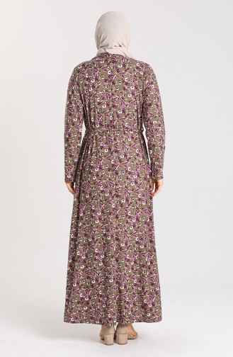 Robe Hijab Khaki 4553-02