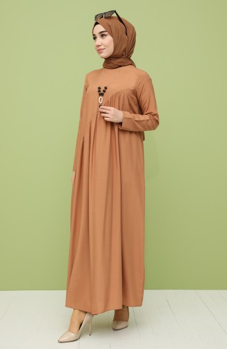 Onion Peel Hijab Dress 10111-10