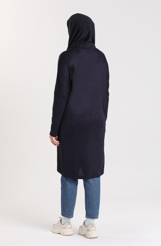 Yarasa Kol Tunik 8204-01 Lacivert