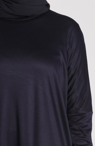 Yarasa Kol Tunik 8204-01 Lacivert