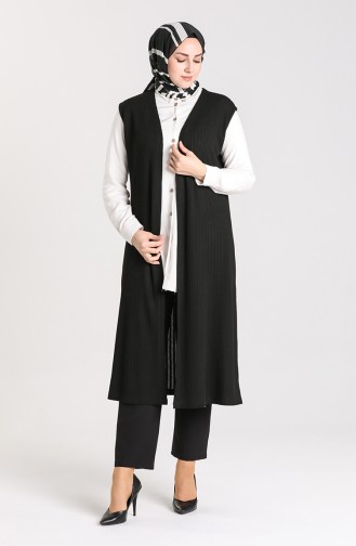 Black Gilet 8201-02