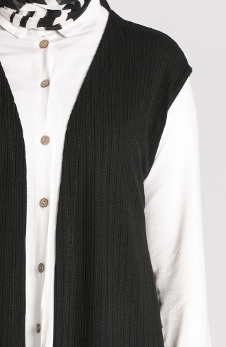 Black Gilet 8201-02