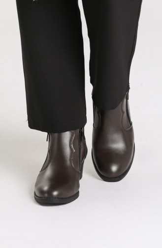 Brown Boots-booties 04-01