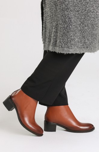 Tobacco Brown Bot-bootie 10-02