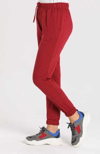 Claret Red Track Pants 6100-03