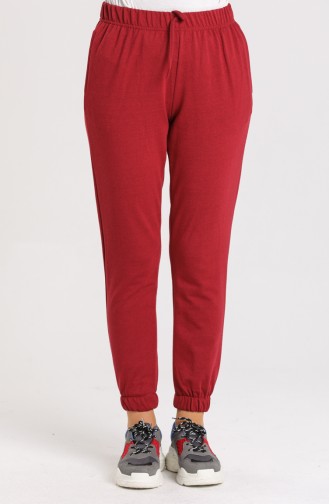 Claret red Sweatpants 6100-03