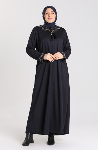 Dunkelblau Abayas 2032-04