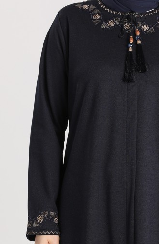 Navy Blue Abaya 2032-04