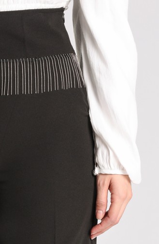 Pantalon Noir 1007-01
