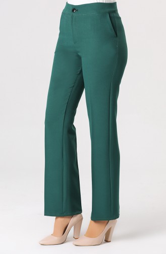 Pantalon Vert emeraude 2062-16