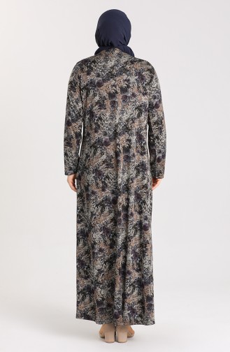 Purple Hijab Dress 4785-01