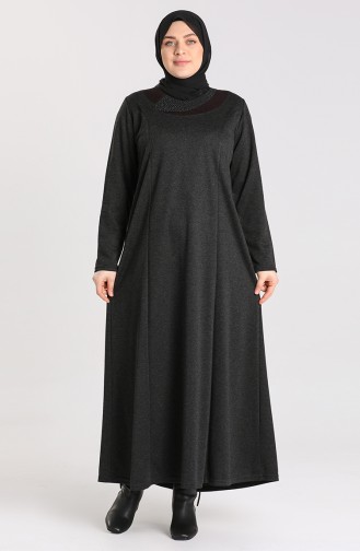Robe Hijab Noir 4440-04