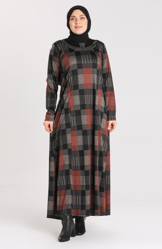 Robe Hijab Noir 4873-02
