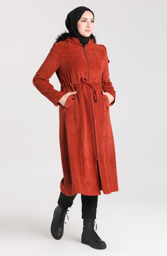 Brick Red Cape 2207-04