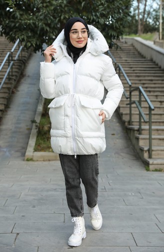 Manteau Blanc 1496-02