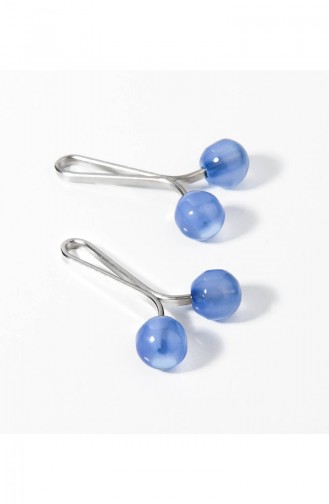 Blue Shawl Scarf Pin 14-102-50-51-40