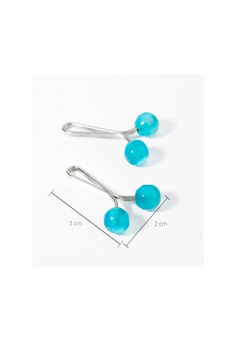 Turquoise Shawl Scarf Pin 14-102-80-51-40