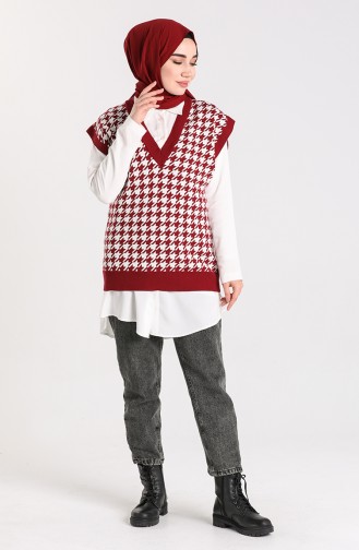 Pull-Over Bordeaux 4265-02