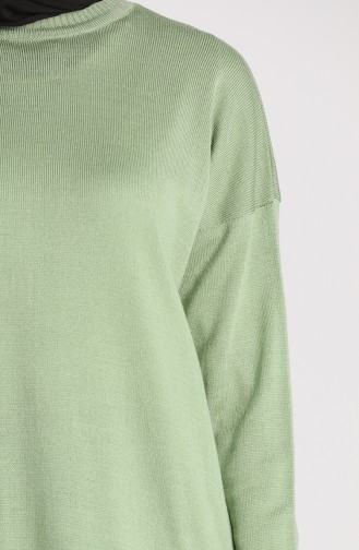 Knitwear Tasseled Tunic 0113-01 Sea Green 0113-01