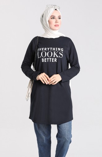 Dark Navy Blue Tunics 1344-14