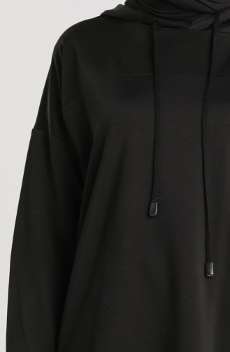 Hooded Sports Tunic 5348-01 Black 5348-01