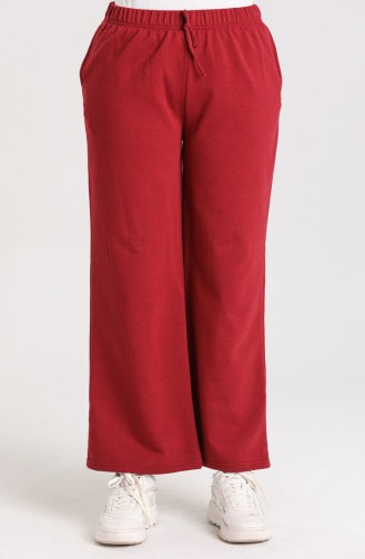 Claret Red Track Pants 5701-01