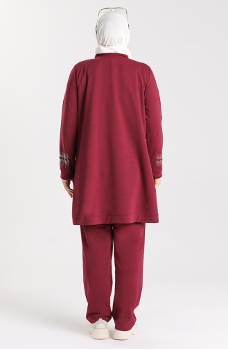 Plum Tracksuit 8003-03