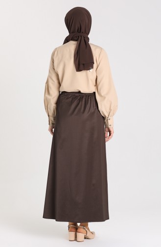 Brown Skirt 5122ETK-02