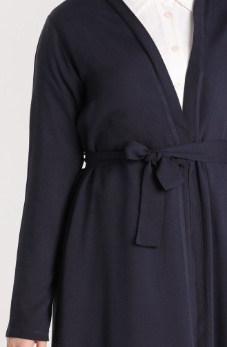 Navy Blue Abaya 4559-03