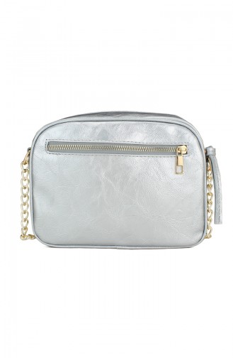 Silver Gray Shoulder Bags 0193-03