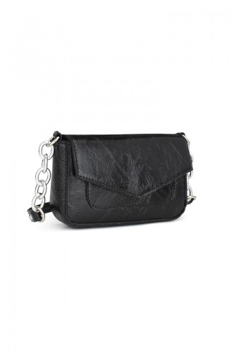 Black Shoulder Bag 0196-01