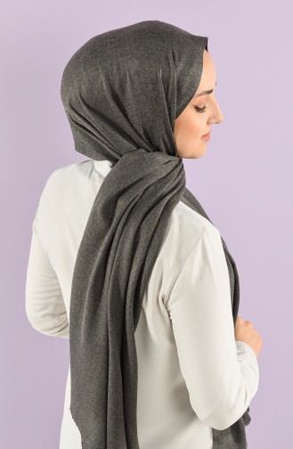 Düz Koton Şal 4953-01 Antrasit