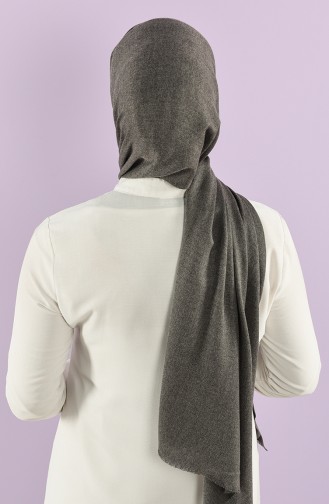 Düz Koton Şal 4953-01 Antrasit