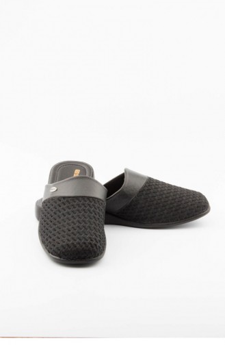 Black Summer slippers 3598.MM SIYAH