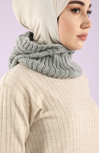 Knitwear Knitted Practical Scarf 12021-03 Light Gray 12021-03