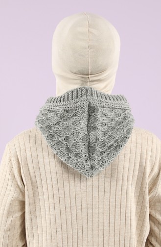 Light Gray Sport Scarf 4291-03