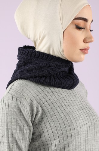 Navy Blue Casual Scarf 4291-07