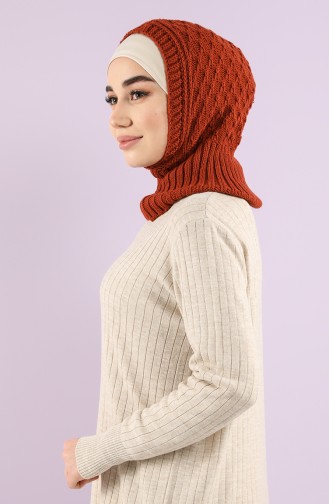 Brick Red Casual Scarf 4291-08