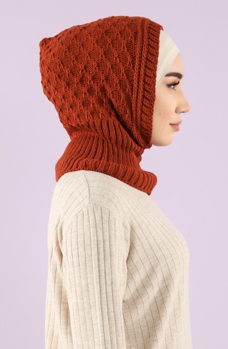 Brick Red Casual Scarf 4291-08