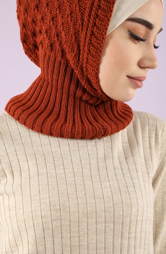 Brick Red Casual Scarf 4291-08