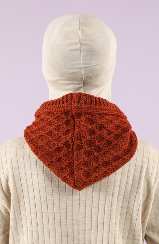 Brick Red Casual Scarf 4291-08