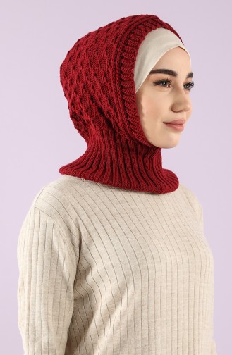 Claret red Hoofddoek 12021-09