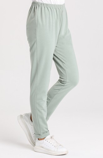 Sweatpants أخضر 5858-01