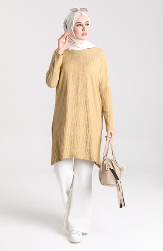 Self-patterned Tunic 8210-01 Camel 8210-01