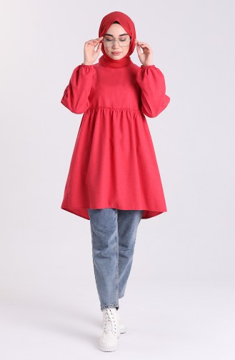 Elastic Sleeve winter Tunic 21k8203-01 Coral 21K8203-01