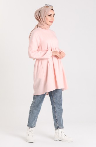 Elastic Sleeve winter Tunic 21k8203-04 Powder 21K8203-04