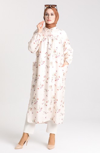Cream Tuniek 21Y8213-03